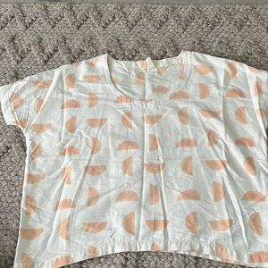 Po-em top from Anthropologie